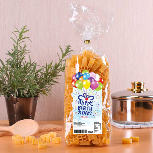 Nudeln zum Geburtstag