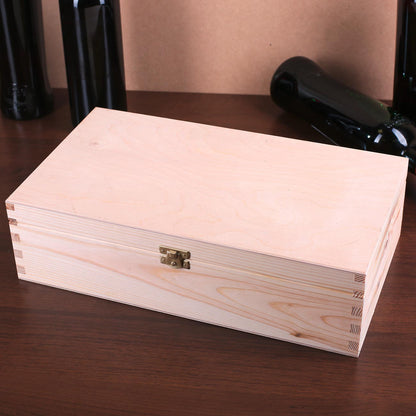 Naturholz Verpackung für Flaschen