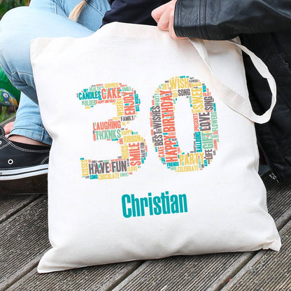 Detailansicht Baumwollbeutel