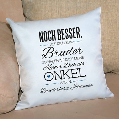 Kuschelkissen für den Onkel