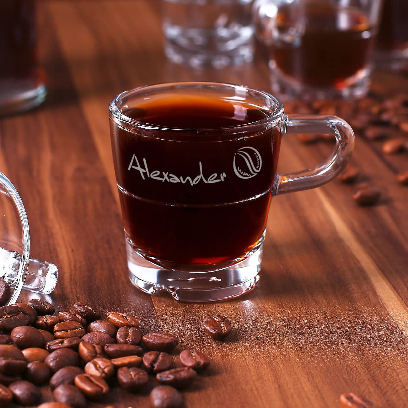 Espressotasse mti Namensgravur