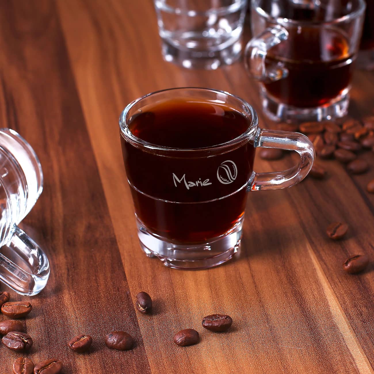 Espressoglas von Leonardo mit Ihrem Namen