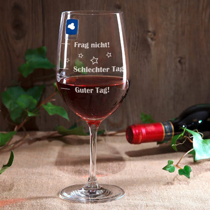 Leonardo XL Weinglas mit Stimmungsbarometer