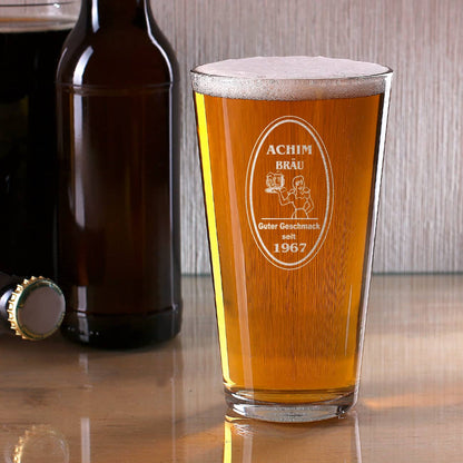 Bierglas American Lager 