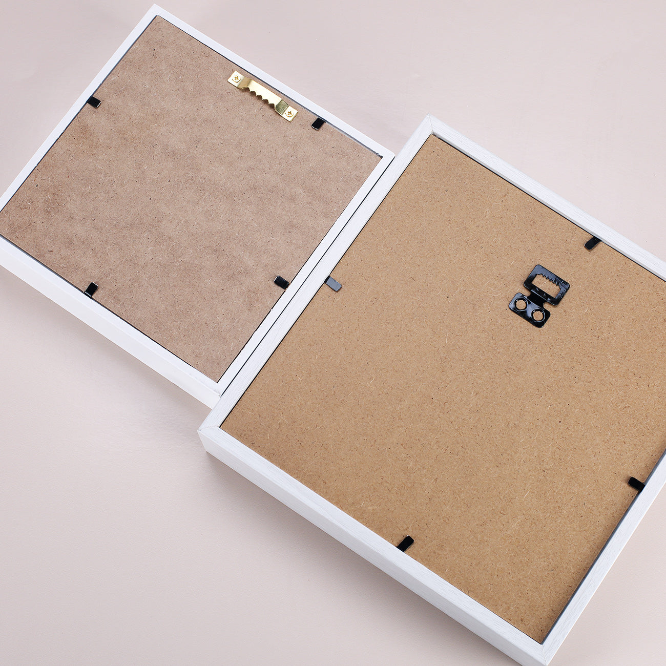 Rückseite der Bilderrahmen-Spardosen