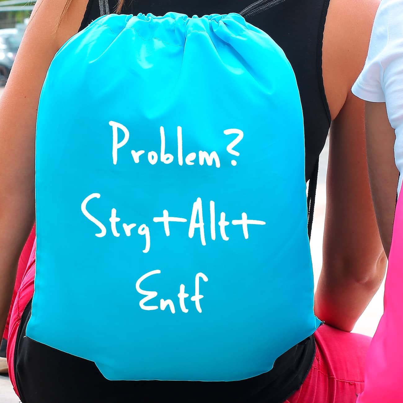 Sportbeutel mit Ihrem Wunschtext