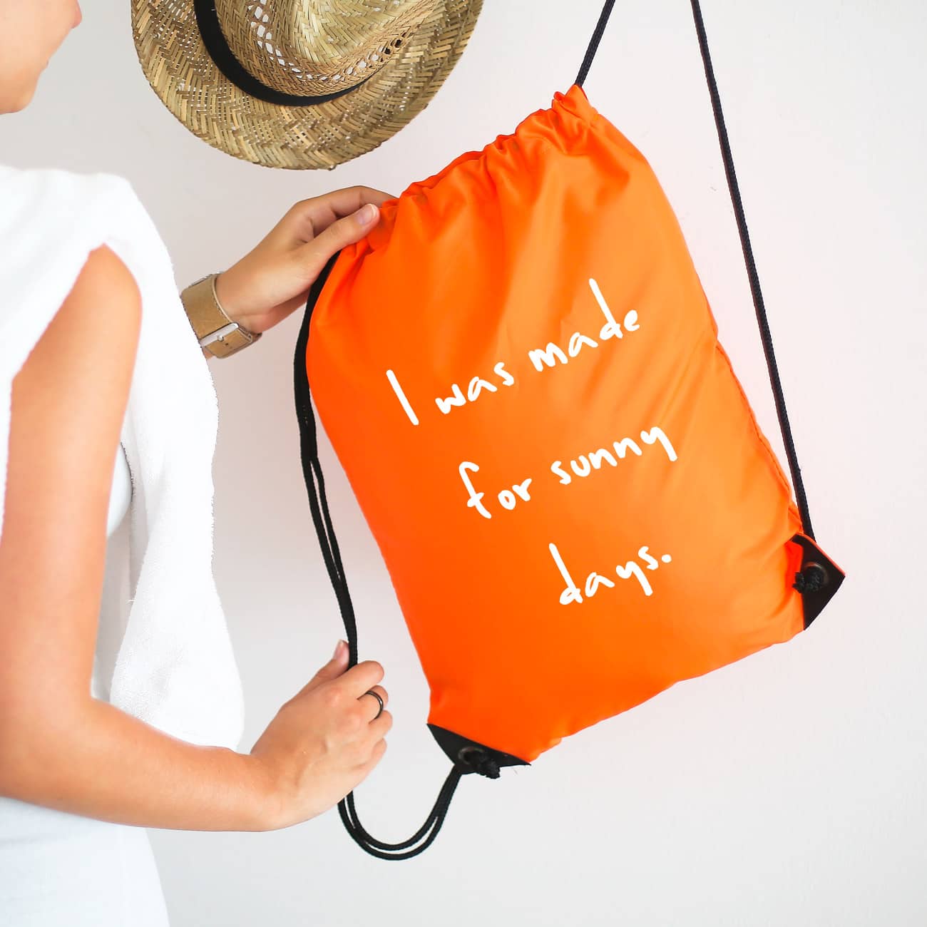 Sportbeutel mit Ihrem Lieblingsspruch