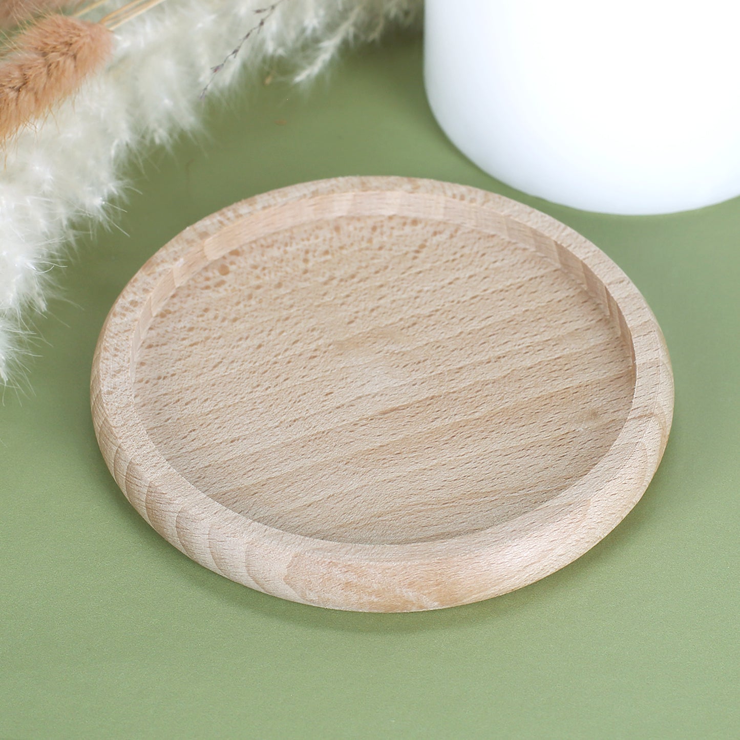 Glasabdeckung aus Holz - Holy Aperoli - mit Namensgravur