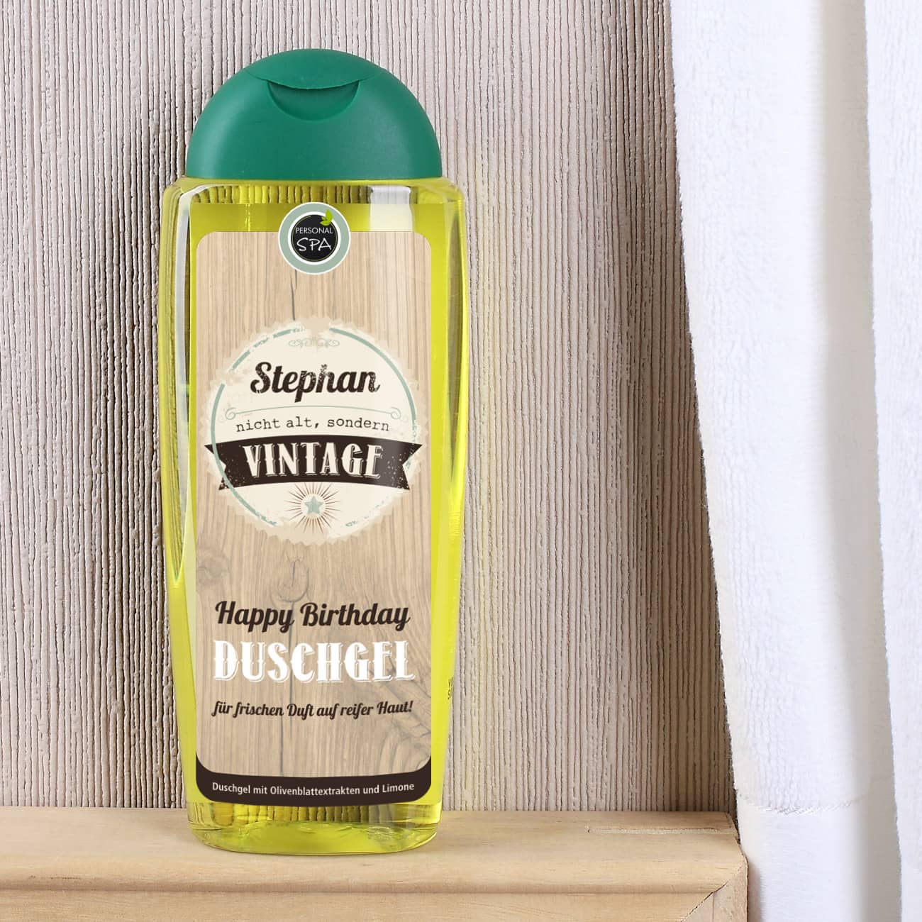 Duschgel nicht alt sondern vintage