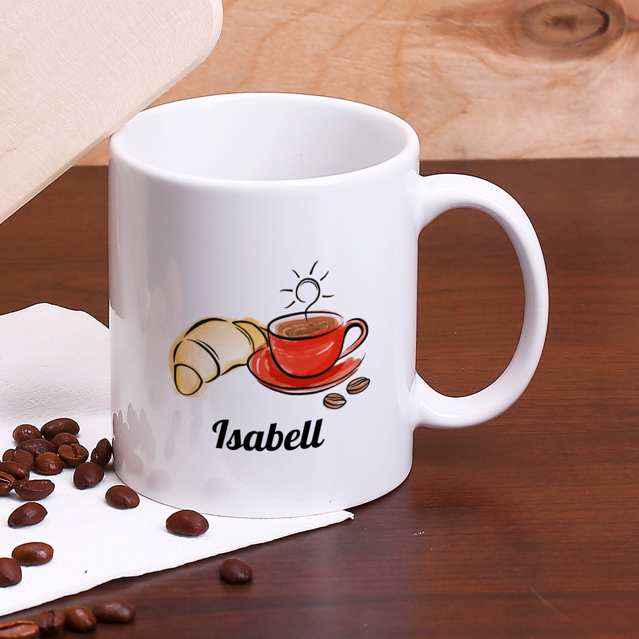 Frühstückstasse für einen guten Start in den Tag 