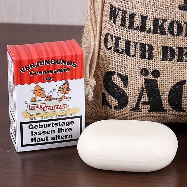 Verjüngungsseife zum Geburtstag