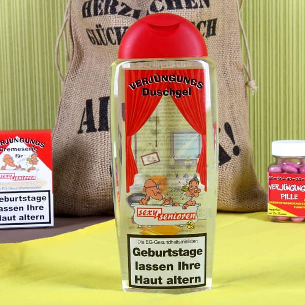 Duschgel für sexy Senioren
