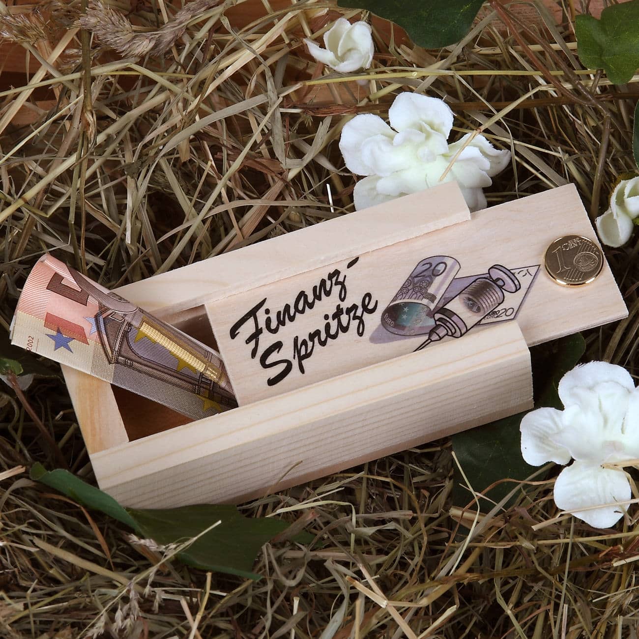 Geldkiste - Finanzspritze