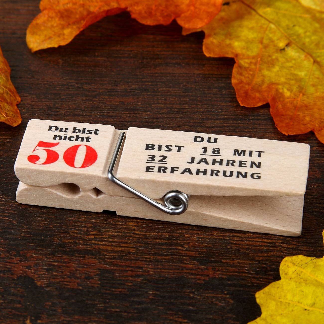 Geldklammer Du bist nicht 50...