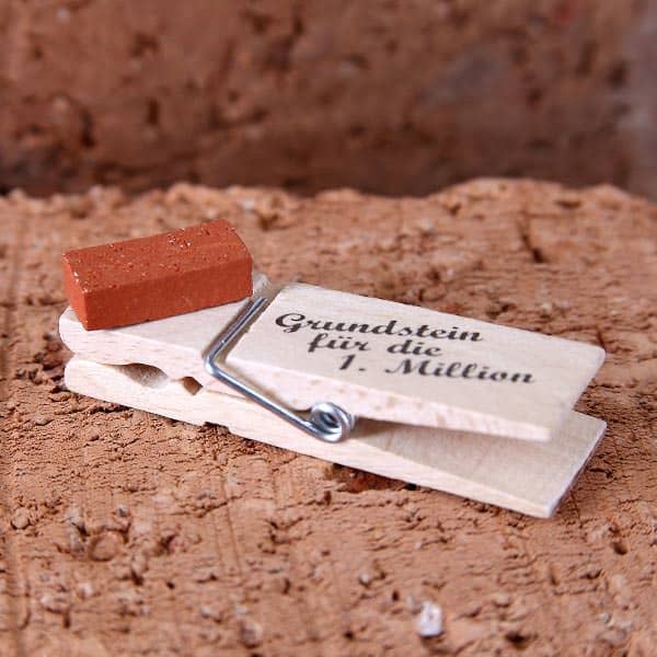 Geldklammer  - Grundstein für die 1. Million