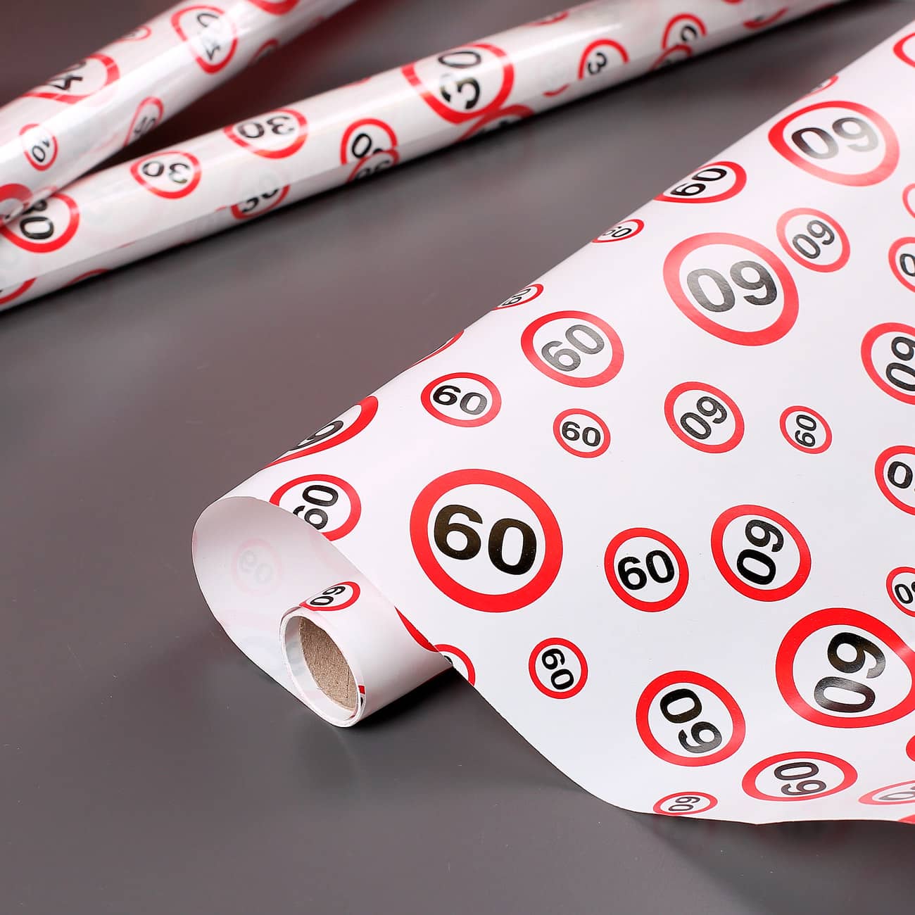 Geschenkpapier zum 60. Geburtstag