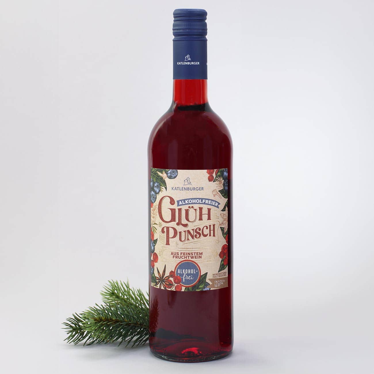 Oh Tannenbaum - Rotkäppchen Glühwein in personalisierter Holzbox