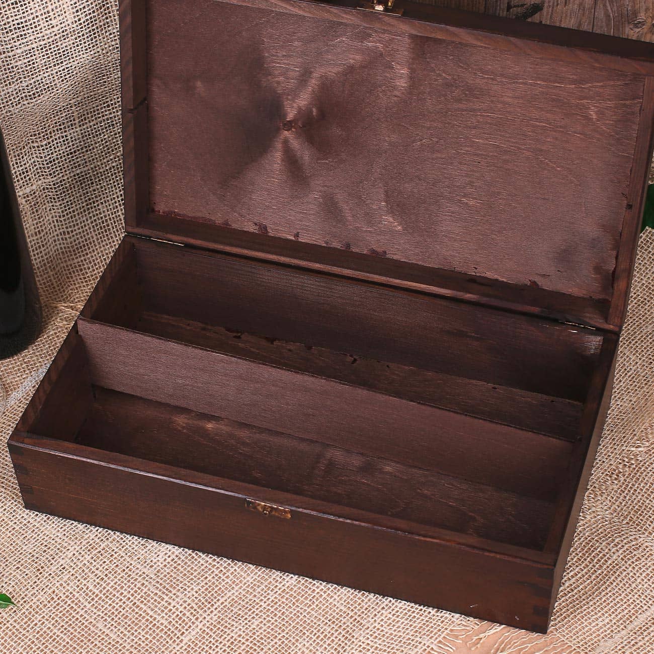 Holzbox von Innen