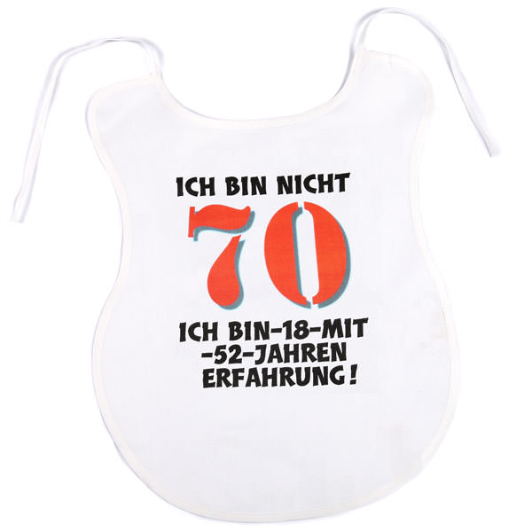 Großer Latz Ich bin nicht 70