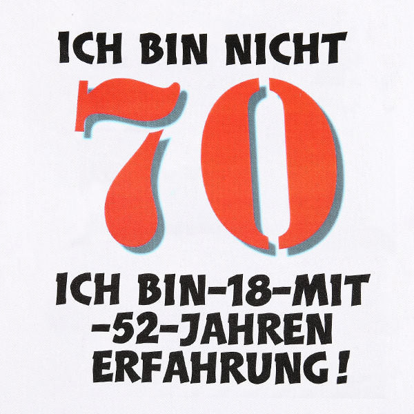 Großer Latz Ich bin nicht 70