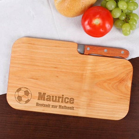 Holzbrettchen für Fußballer