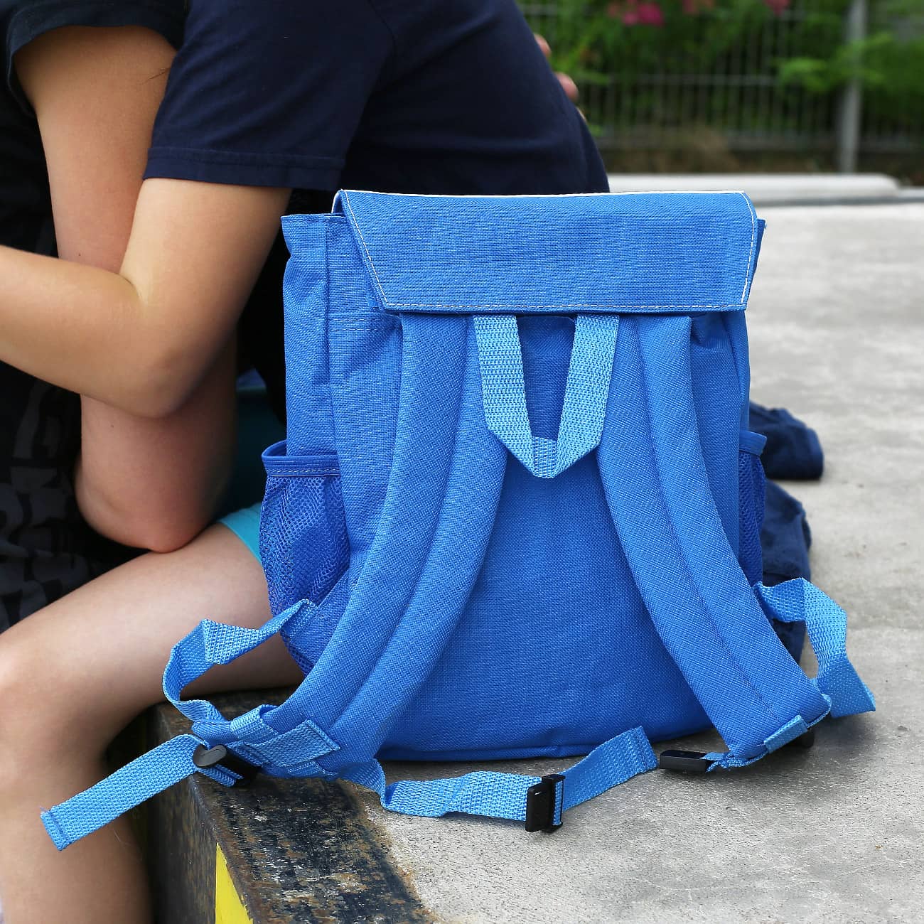 Kinderrucksack hinten