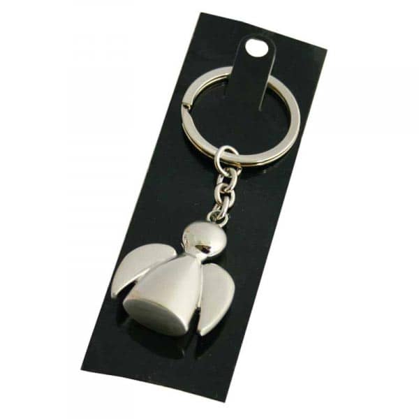 Metallschlüsselanhänger Schutzengel