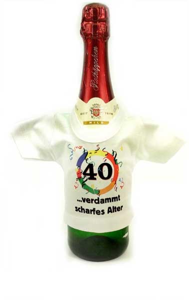 Mini T-Shirt für Flaschen