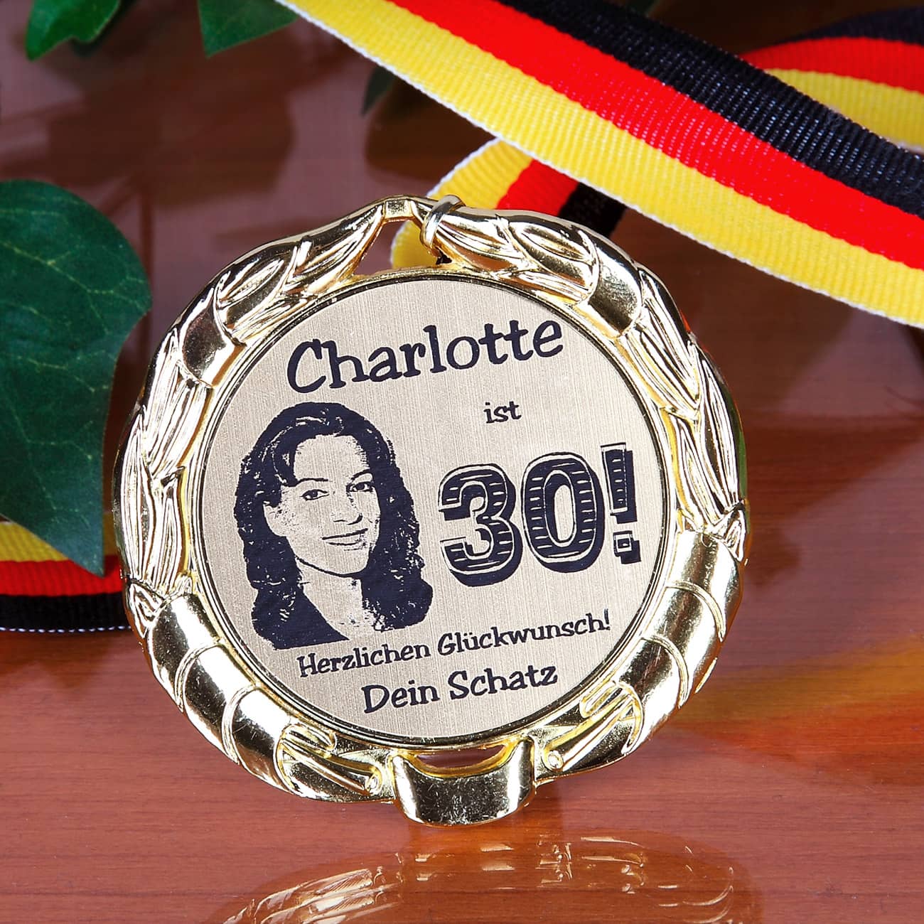 Medaille mit Foto