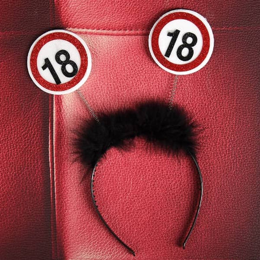 Partyhaarreif Verkehrszeichen 18