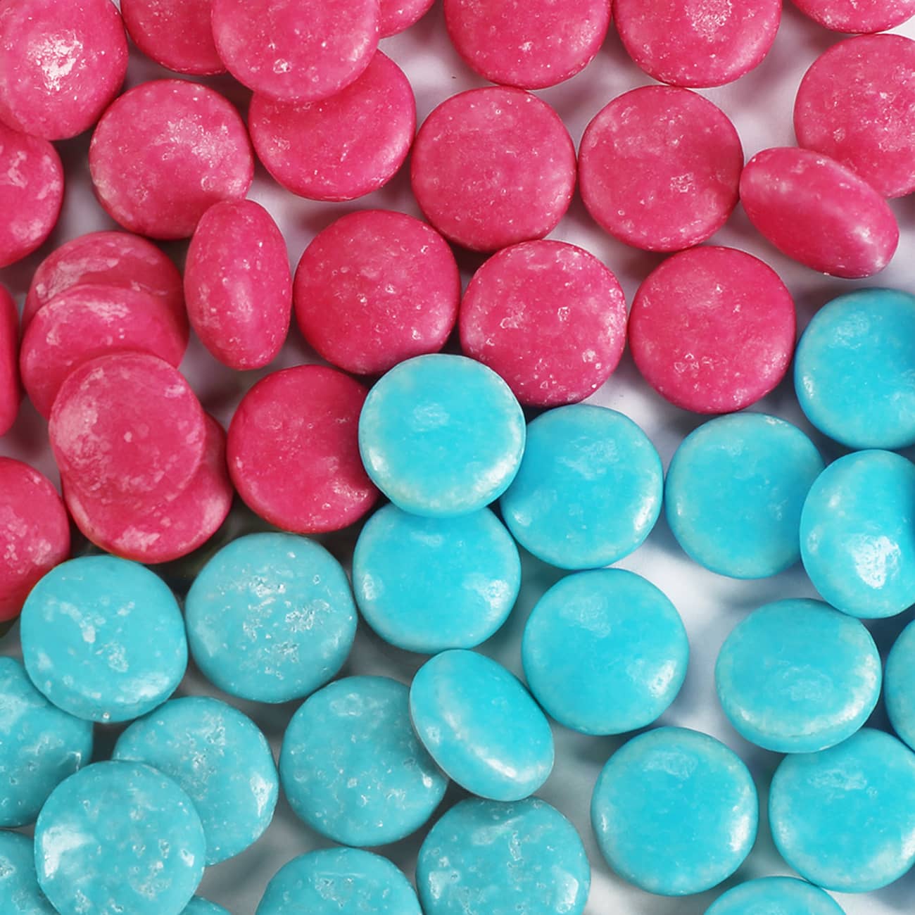blau und rote Traubenzuckerpille