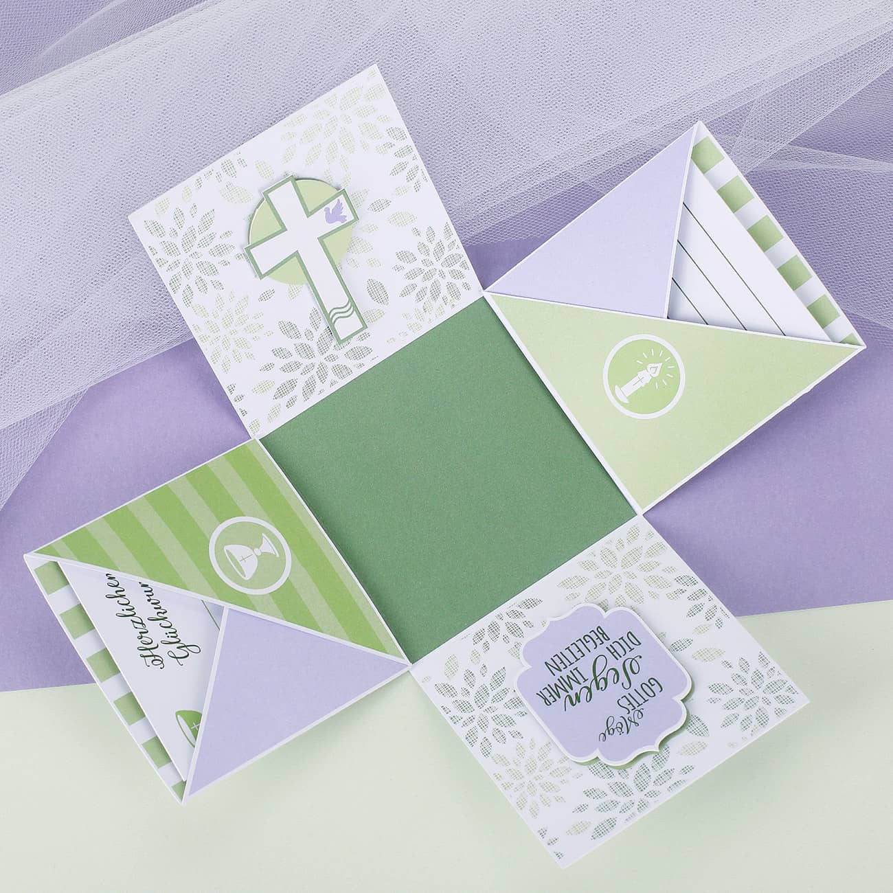 Überraschungsbox zur Taufe, Kommunion oder Konfirmation