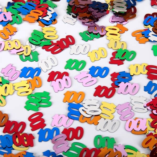 buntes Tischkonfetti zum Dekorieren