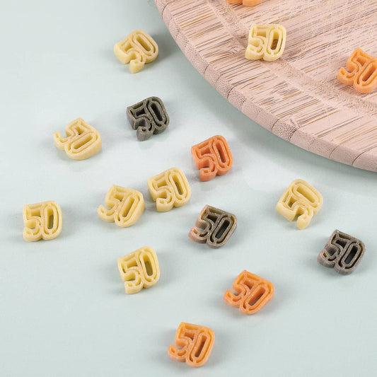 Zahlen-Nudeln zum 50.