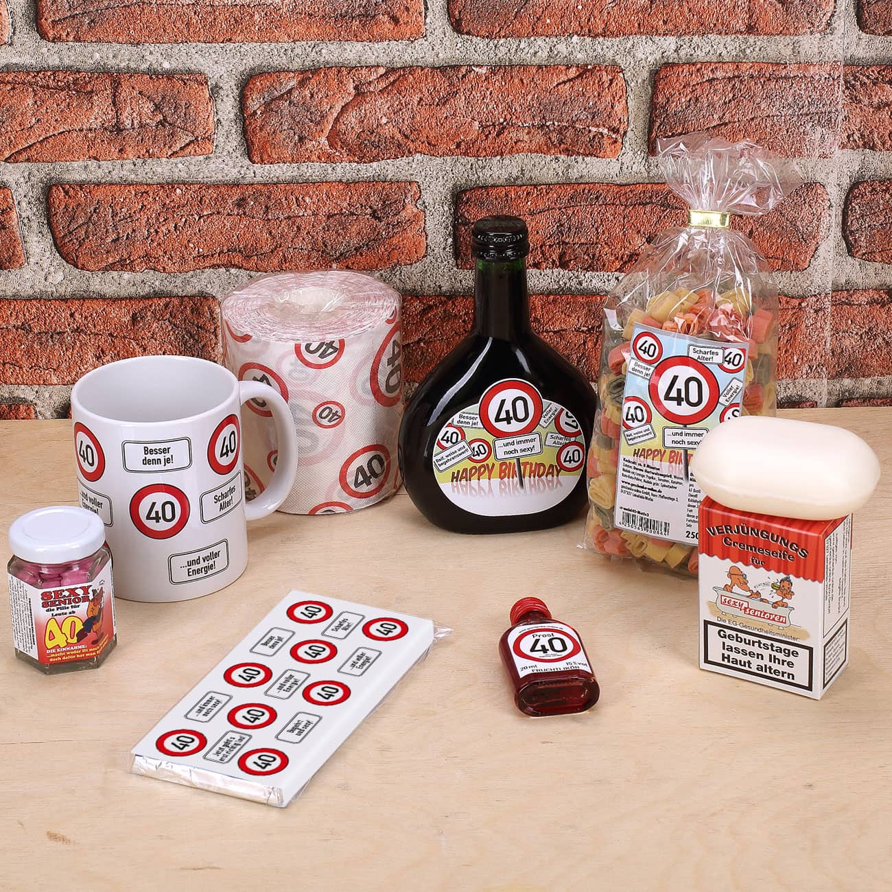 Mit witzigen Produkten zum Geburtstag
