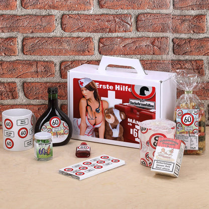 Erste Hilfe Koffer zum 60. Geburtstag