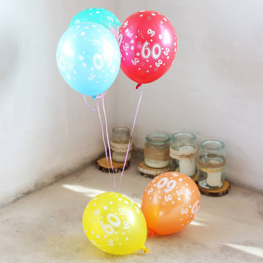 Partydeko zum 60. Geburtstag