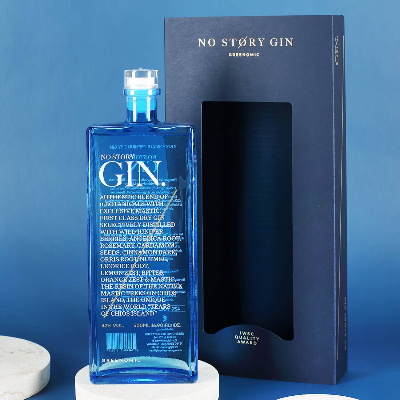 No Story Gin 500 ml in edler Verpackung