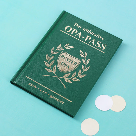 Opa-Pass Spaßbuch