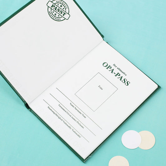 Lustiges Buch Opa-Pass