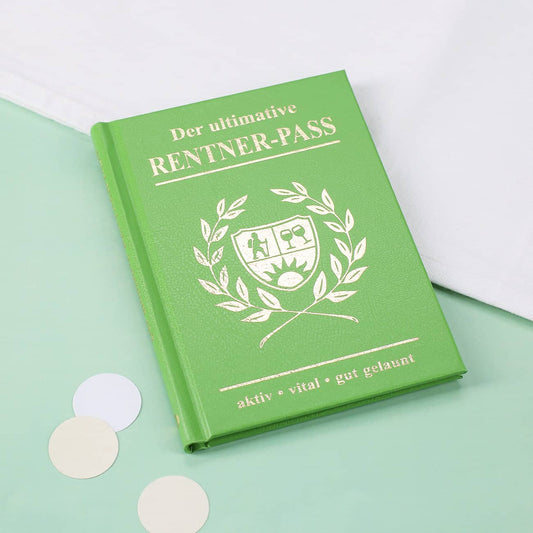 Rentner Pass Spaßbuch