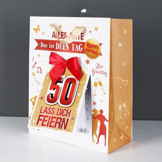 Geschenktasche inkl. Karte 50 