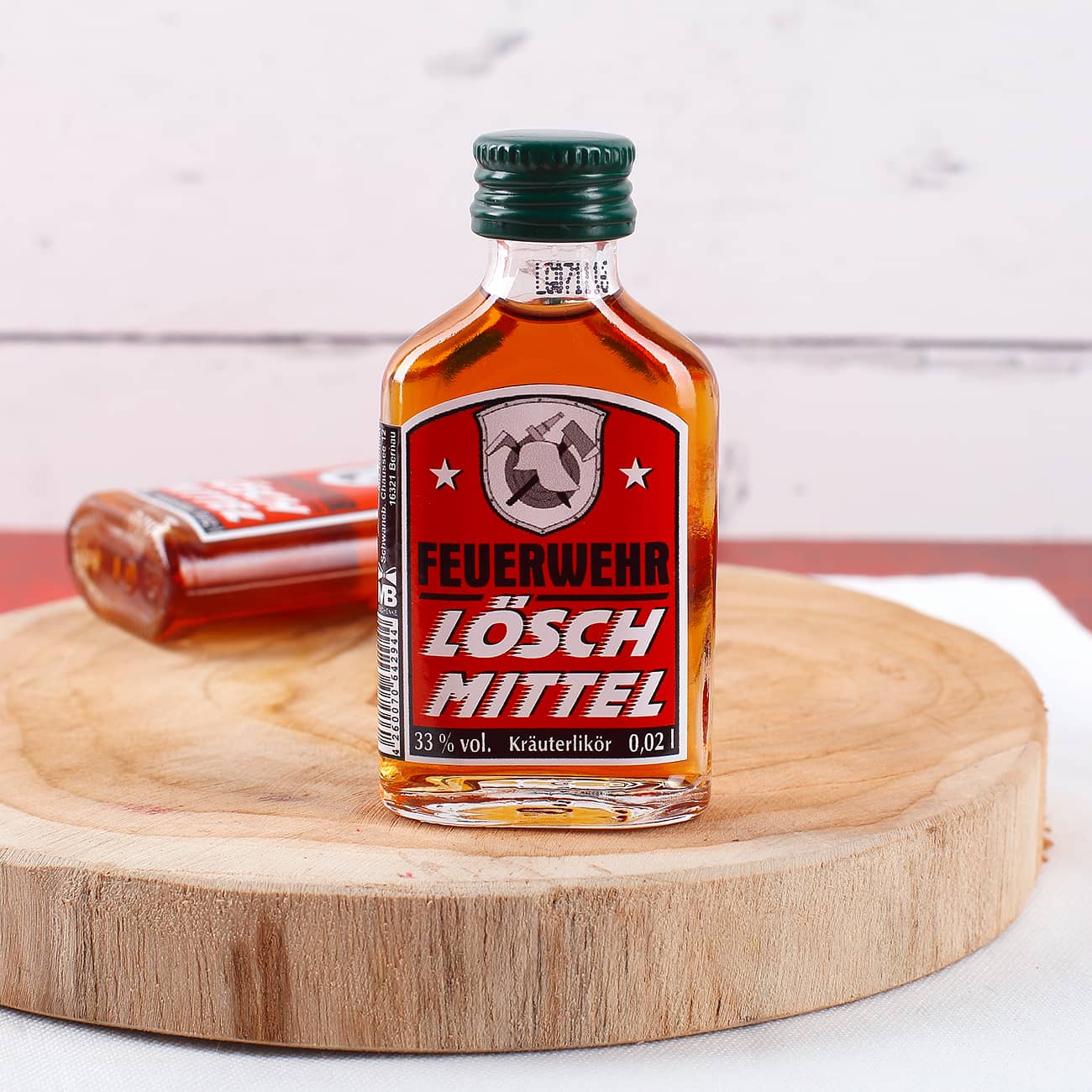 Feuerwehr Löschmittel - Kräuterlikör