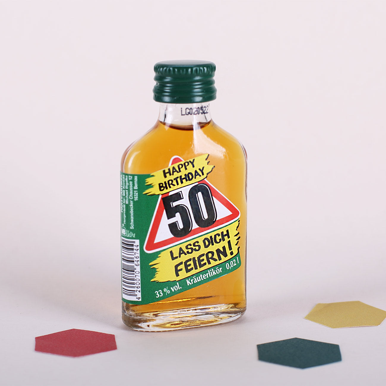 Achtung 50! Kräuterlikör 0,02 l