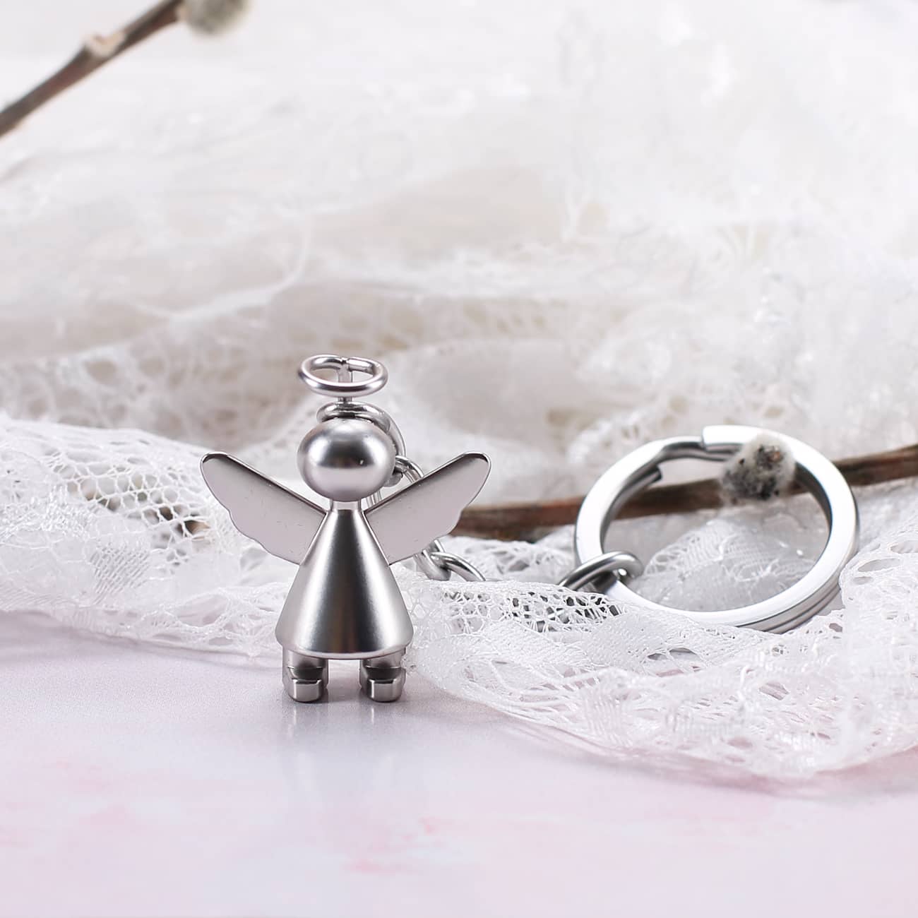 niedliches Engelchen - Silber