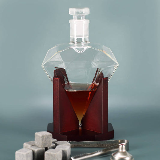 Whiskey-Karaffe mit Ständer