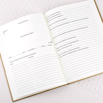 Familientagebuch für Geburtstage