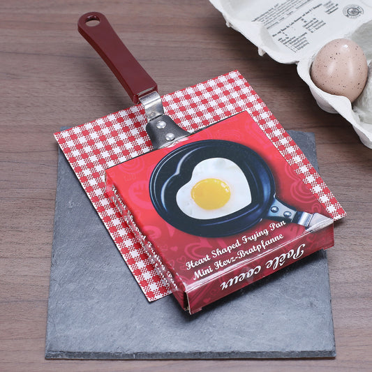Herzpfanne für Spiegeleier