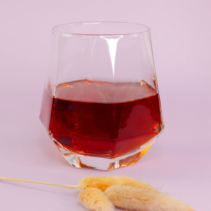 Diamant-Gläser im 2er Set | 330 ml