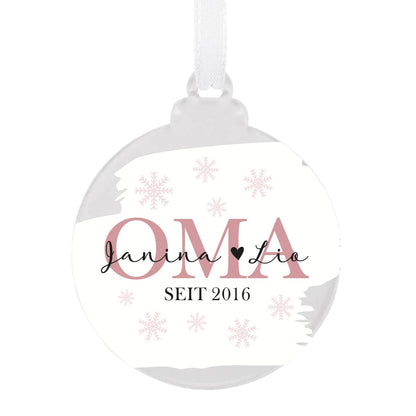 Mit Text und Jahr personalisiert